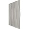 Ekena Millwork 19 5/8in. W x 19 5/8in. H Willow EnduraWall Decorative 3D Wall Panel Covers 2.67 Sq. Ft. WP20X20WWGLN - alternate 5